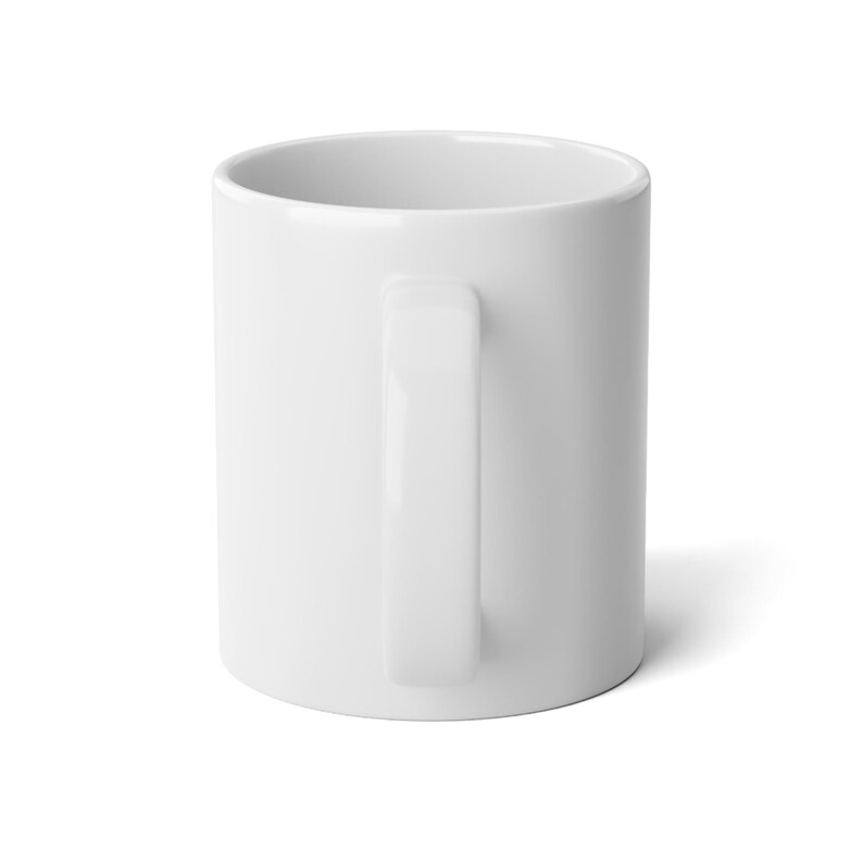 Koffie smaakt beter zonder buren - Mok van 590 ml - Grote koffiebeker - Cadeau voor zelfvoorzienende kampeerders afbeelding 2