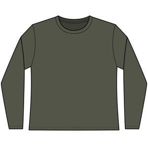 Minimal Society Maximum Bandwidth Long Sleeve Tee | Camping RV Retro Graphic afbeelding 3