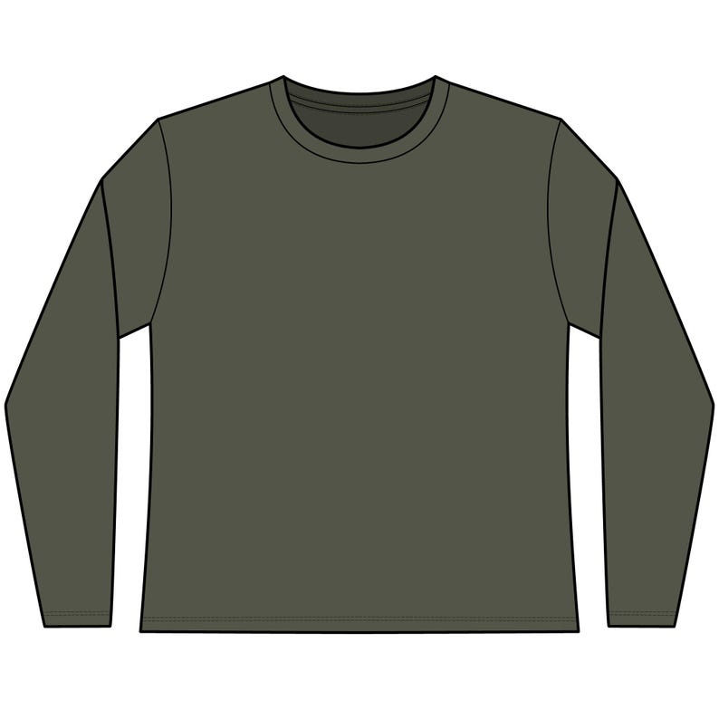 Minimal Society Maximum Bandwidth Long Sleeve Tee | Camping RV Retro Graphic afbeelding 3