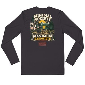 Long Sleeve Fitted Crew