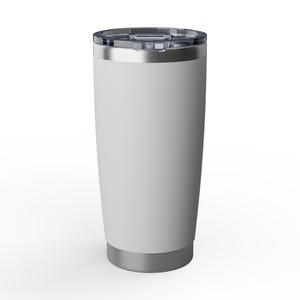 Coffee Tastes Better With No Neighbors 20oz Camp Tumbler - Insulated Off Grid RV Travel Cup - Camping Gift image 8