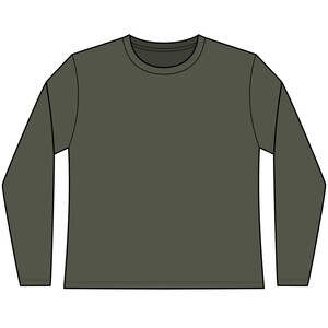 Civilization One Star Womens Fitted Long Sleeve Shirt - Uncivilized Intentions Ratings Tee image 5