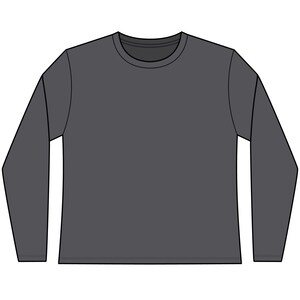 Minimal Society Maximum Bandwidth Long Sleeve Tee | Camping RV Retro Graphic afbeelding 5