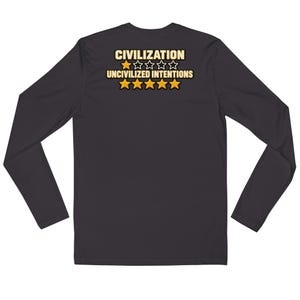 Long Sleeve Fitted Crew