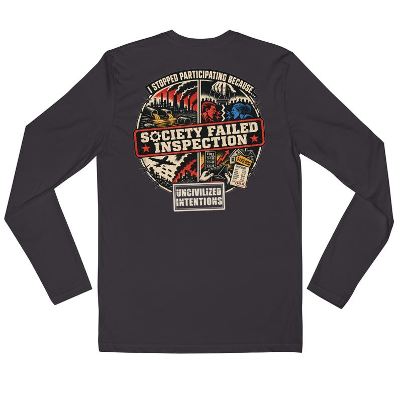 Long Sleeve Fitted Crew
