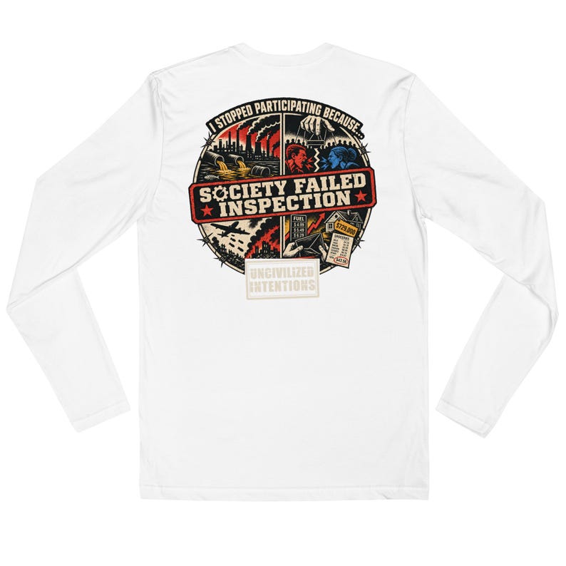 Long Sleeve Fitted Crew