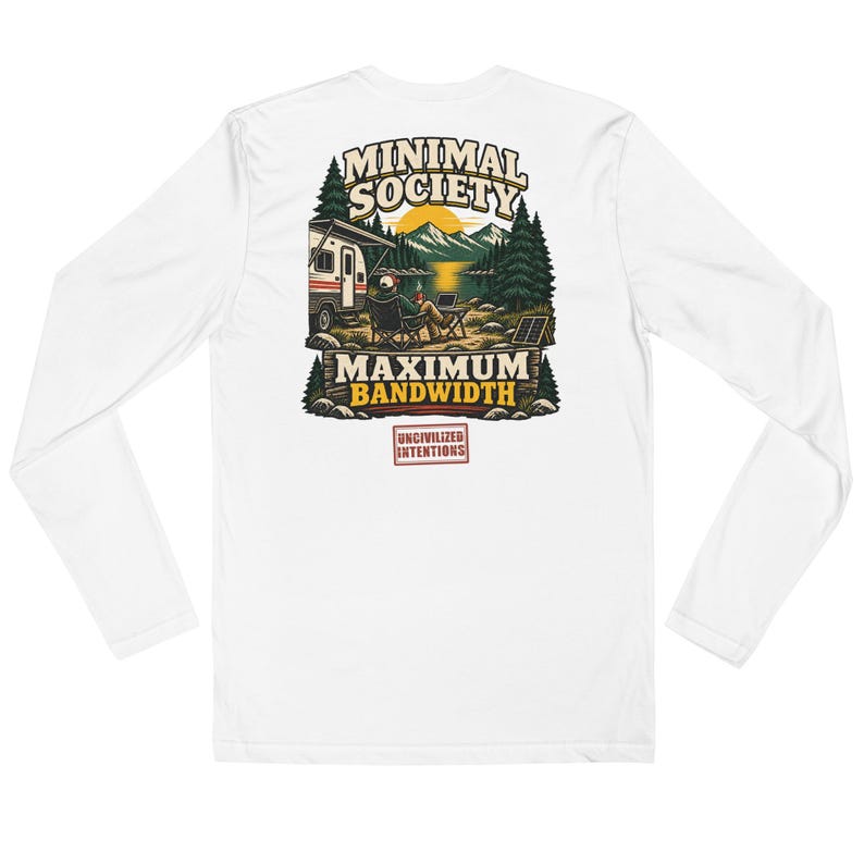 Long Sleeve Fitted Crew