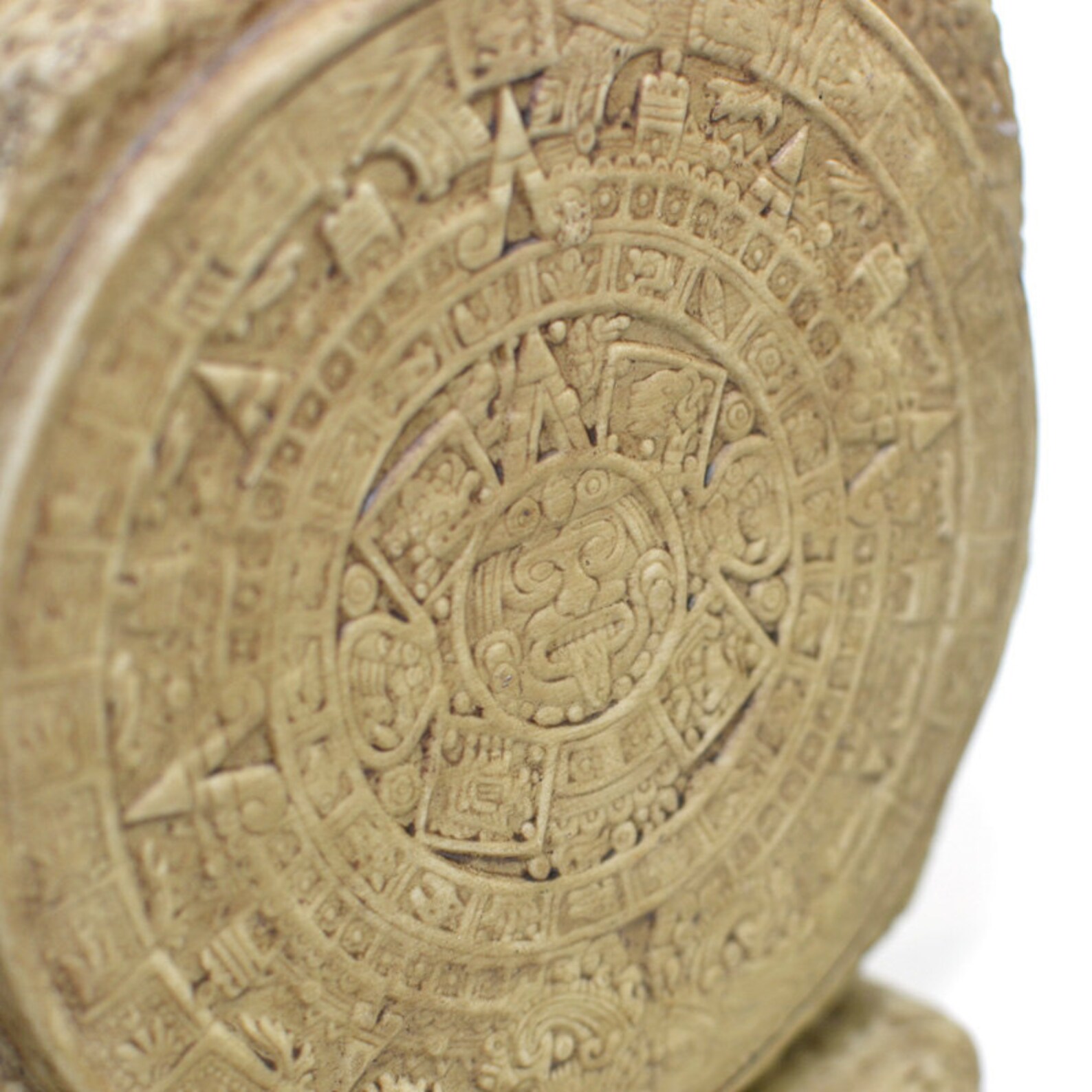 Jorongo Tequila Blanco Decanter Aztec Mayan Calendar Rustic Etsy