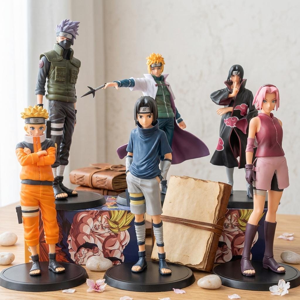 Naruto Anime Figures - Etsy