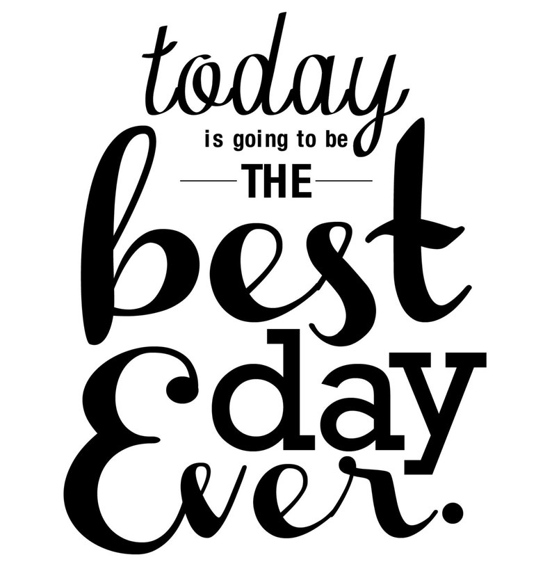 The Original Best Day Ever Wedding Digital Download / TODAY image 1