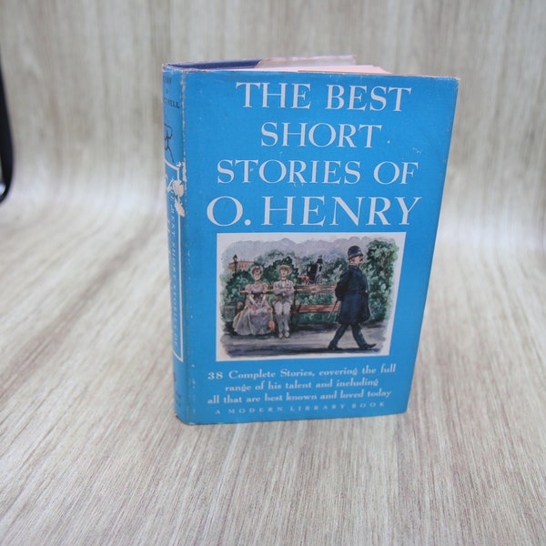 Vintage Modern Library Book The Best Short Stories of O. Henry HC DJ (1945)
