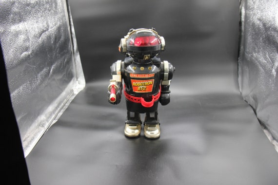 昭和レトロ、NEW BRIGHTブライトロボトロンRT-2ロボット① Robotron RT-2 Code 2003 AT-2-X 1985 New Bright 14