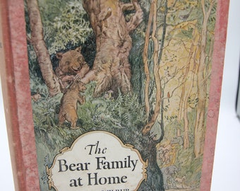 Ancien livre HC La famille des ours à la maison (1923)