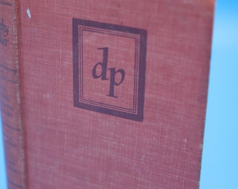 Libro de bolsillo de Dorothy Parker de época, tapa dura (1944)