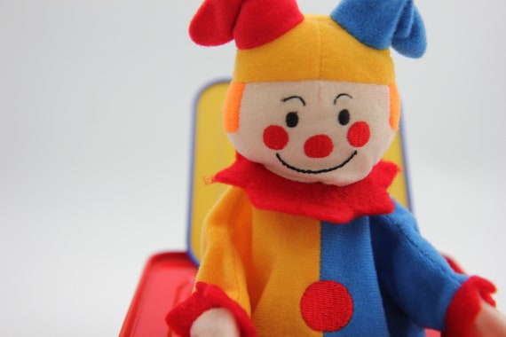 Vintage Schylling Jack-In-The-Box Clown Toy 1997 | Etsy