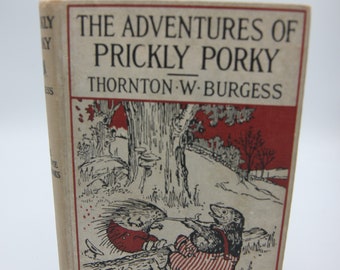 Livre ancien pour enfants - Les Aventures de Prickly Porky HC (1928)