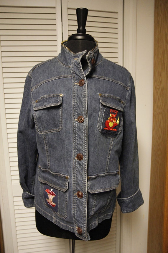 croft and barrow jean jacket