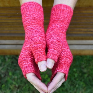 Fingerless Gloves Knitting PATTERN PDF, Fingerless Mitts Fingerless Gloves Knitting PATTERN PDF, Fingerless Mitts
