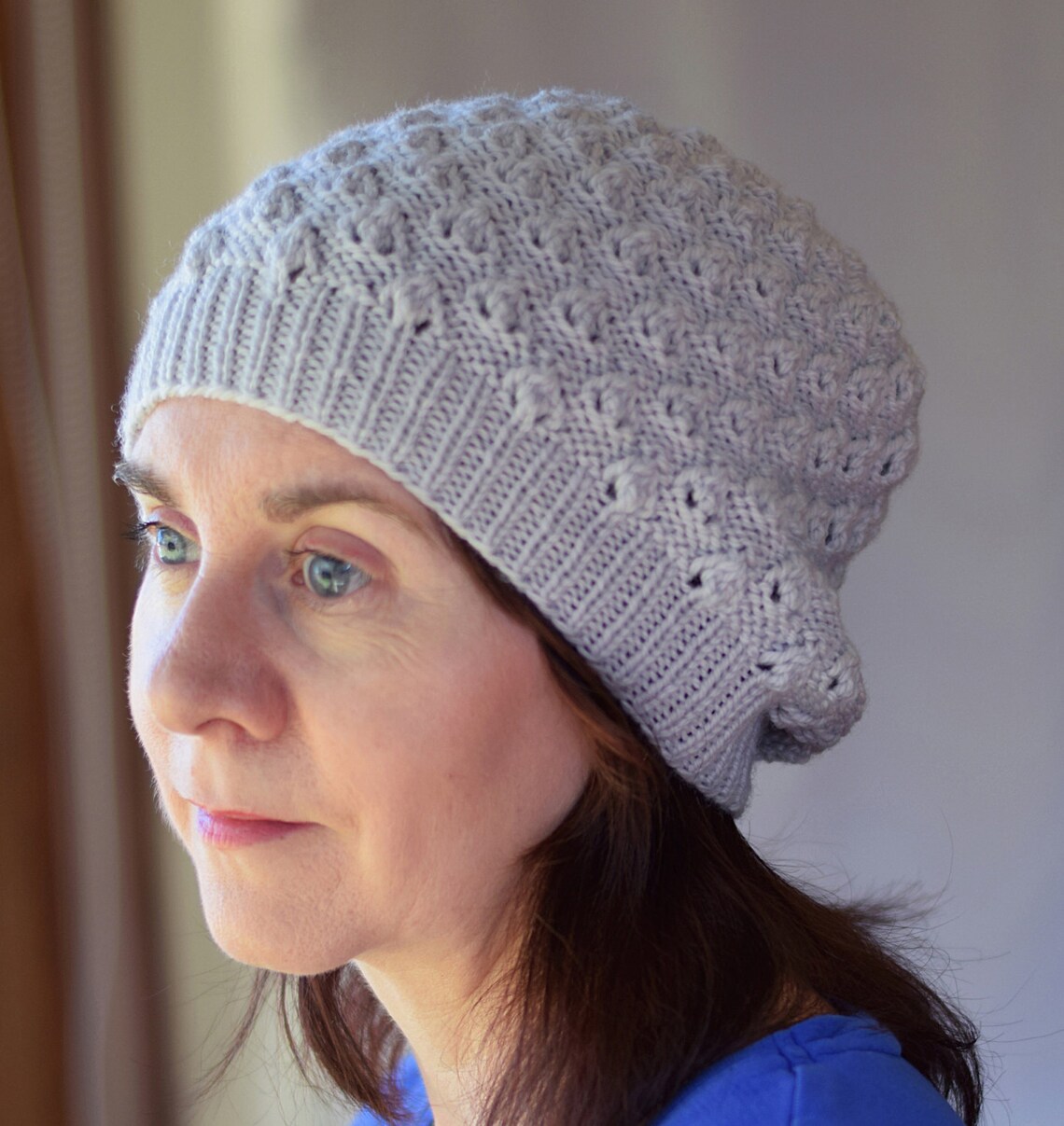 KNITTING PATTERN Linden Slouchy Hat adult Small Medium - Etsy Australia