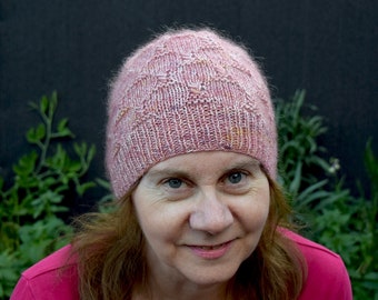 KNITTING PATTERN - Zephyr Hat (Adult Small, Medium, Large sizes) Digital Download PDF