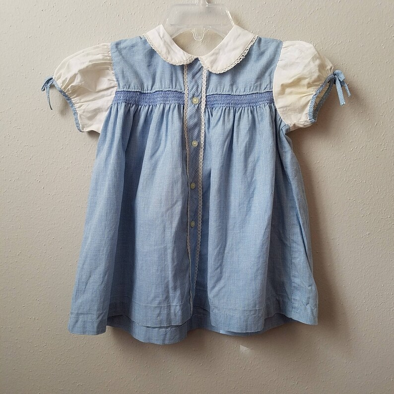 light blue peter pan collar dress