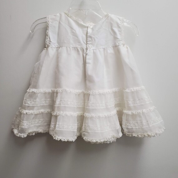 White Triple Layer Petticoat Slip Girls 4-10 main image 0