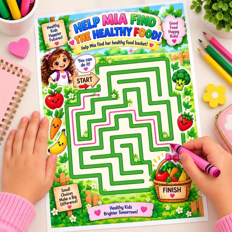 Healthy Food Activities for Kids | Nutrition Printable Worksheets ...