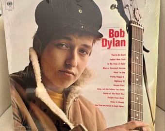 Bob Dylan Debüt-Vinyl-LP, versiegelt, Vintage Columbia PC 8579, 1970er Jahre, Stereo-Wiederveröffentlichung, ohne Barcode