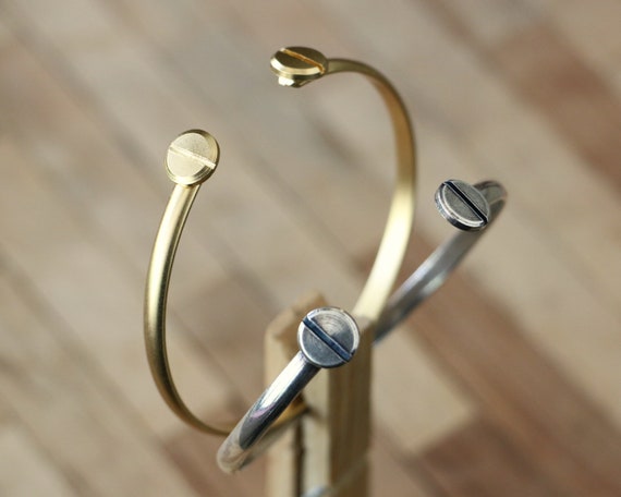 Acier Inoxydable Bracelet Manchette Pince À Cheveux pour Femmes élégant Tiret