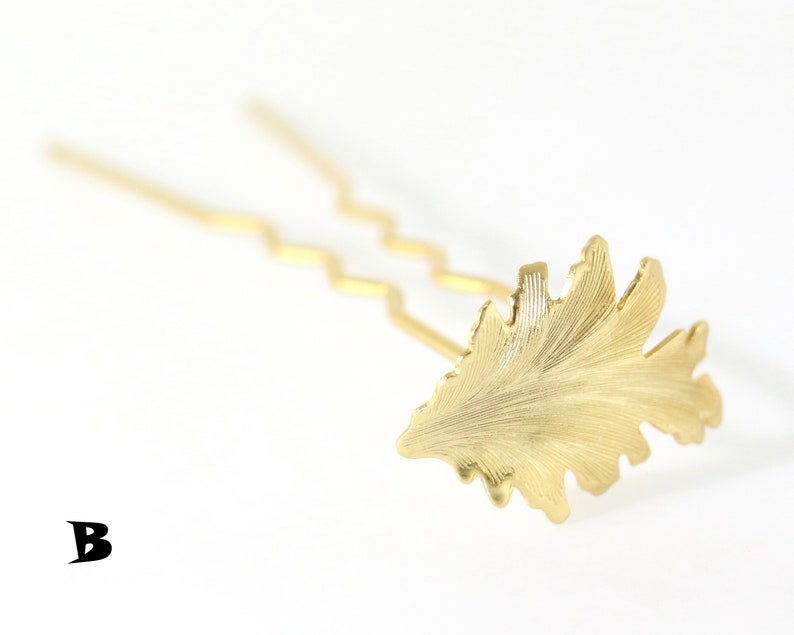 Floral-Petal Filigree Bride Head Fork Bun Holder Hair Vine Pin for Women SilverRoseGold Brass ButterflyLeafStarFlower Girl Hair Pick