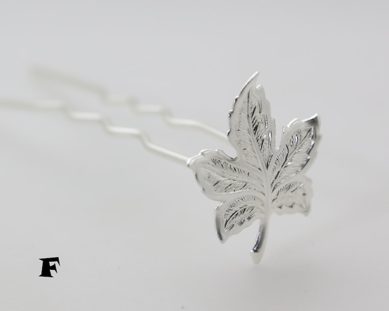 Floral-Petal Filigree Bride Head Fork Bun Holder Hair Vine Pin for Women SilverRoseGold Brass ButterflyLeafStarFlower Girl Hair Pick