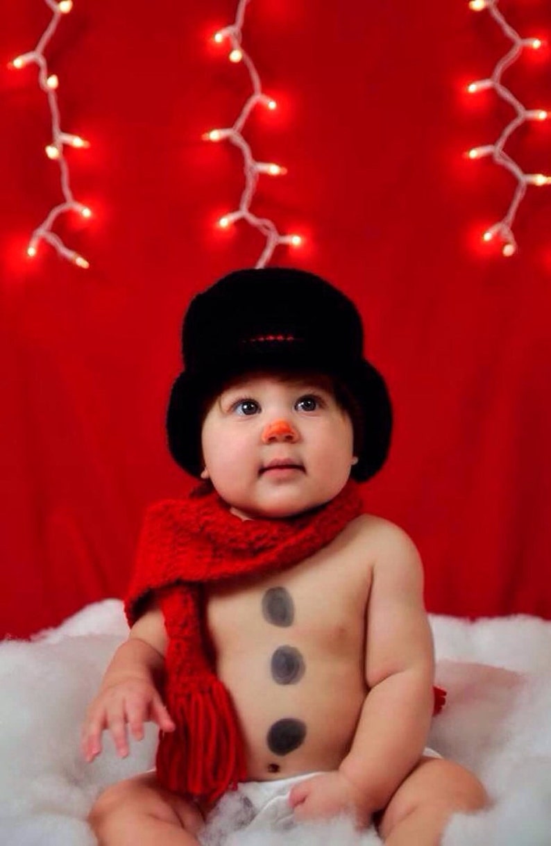 Crochet Newborn Little Gentleman Fedora Cowboy Hat Top Hat Bow Tie