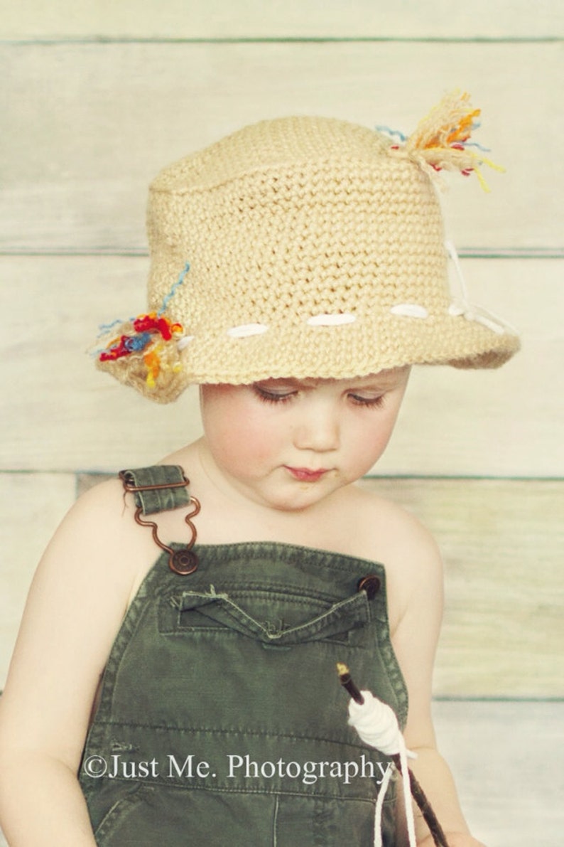 Crochet Fishing Fisherman Style Hat with attached Lures Etsy