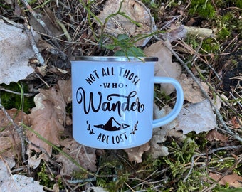 Those who wander mug