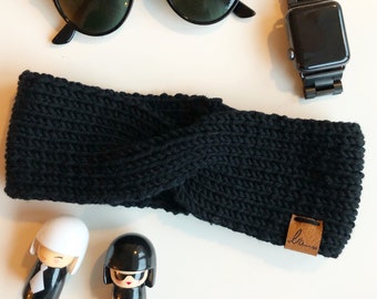 Black Ear warmer / Headband