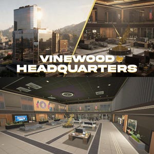 Comisaría de policía de Vinewood Mlo / FiveM Police Mlo / LSPD LSSD HQ / Estación de policía