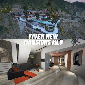 Nuevas mansiones MLO para FiveM, interiores personalizados, mods para FiveM