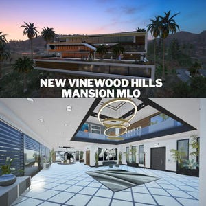 FiveM Vinewood Hills Villa MLO | Luxushaus MLO | Moderne Villa | Luxusvilla | GTA RP | FiveM RP | Vinewood Hills