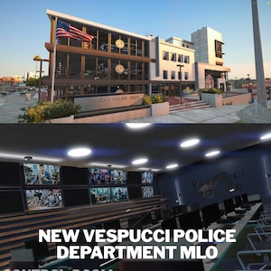 FiveM Vespucci Police Department Mlo | Police Station Mlo | Police HQ | Police Department | FiveM RP | Police Mlo