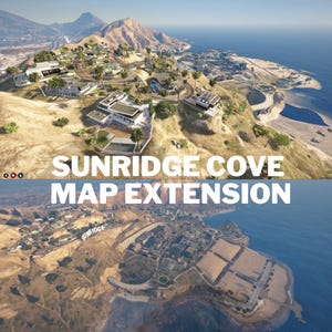 Sunridge Cove Kartenerweiterung | FiveM Kartenerweiterung | GTA RP Karte | FiveM MLO | Küstenstadtkarte