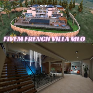 FiveM Nueva Villa Francesa MLO: Interior personalizado y mapa de rol optimizado