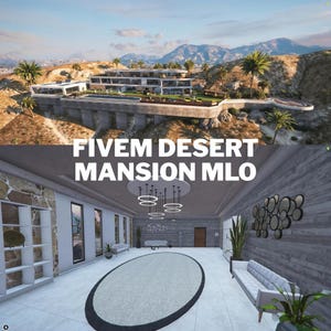 FiveM Desert Mansion MLO: Nieuw interieur, FiveM-mods