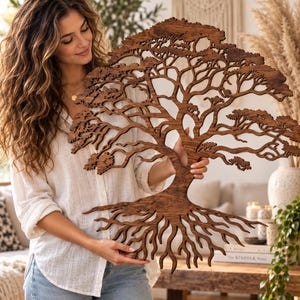Deko baum aus holz