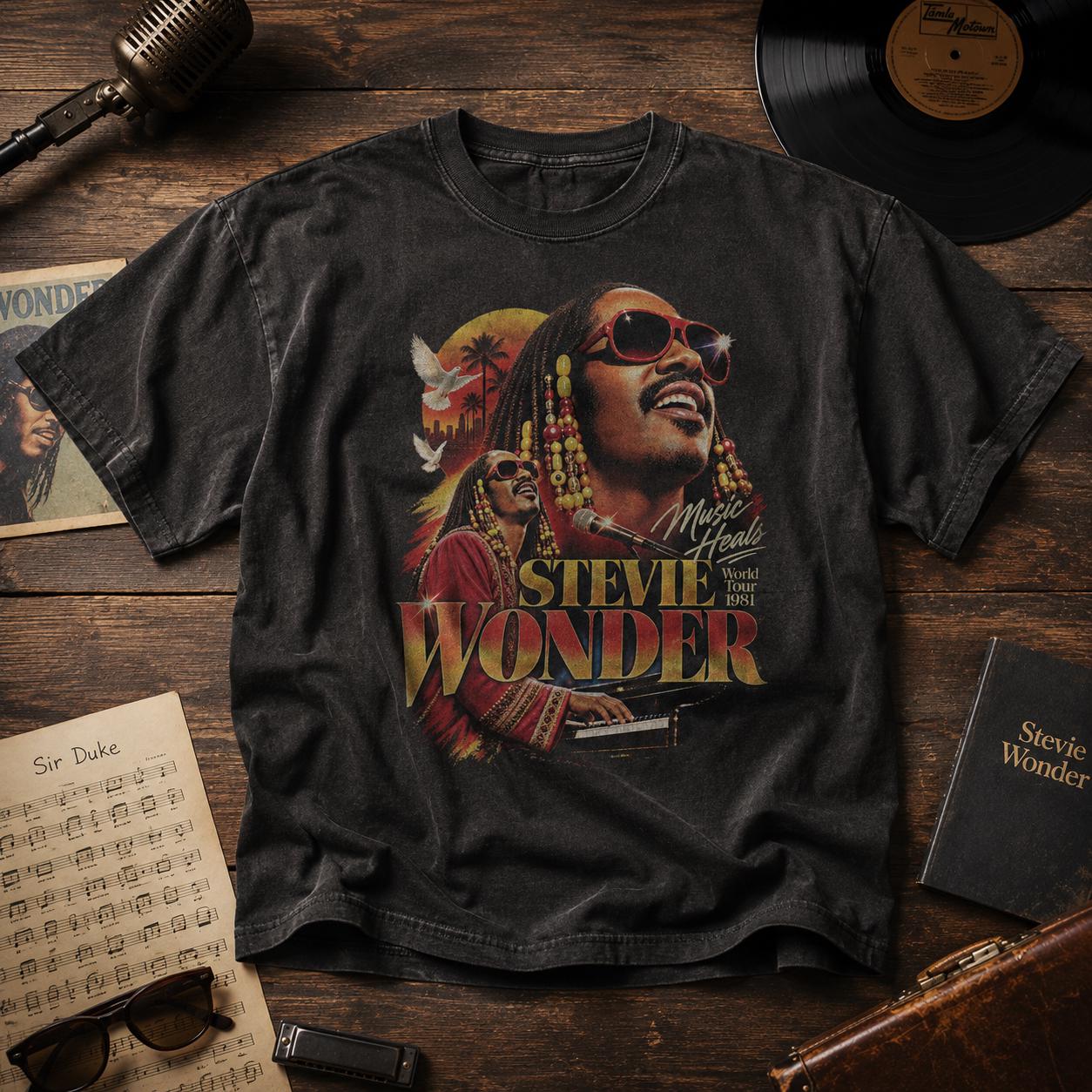 Stevie Wonder Tshirts - Etsy