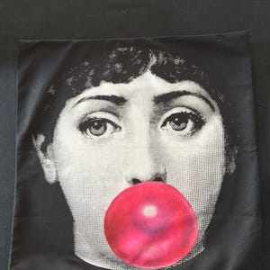 Kussenhoes geïnspireerd op Fornasetti