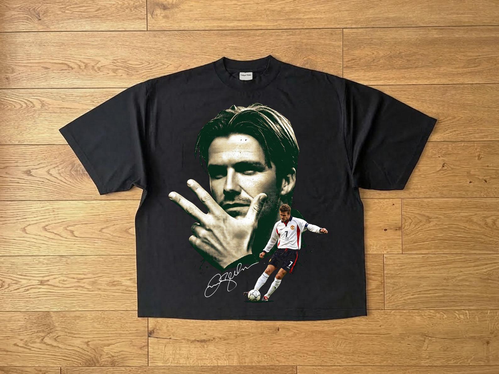 David Beckham Tshirt - Etsy