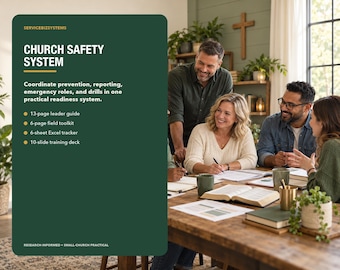 Church Safety and Child Protection Kit | Emergency Readiness