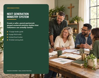 Children's Ministry Safety Kit | Volunteer and Parent System