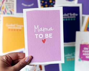 Carte maman, carte future maman, carte grossesse, carte nouvelle maman