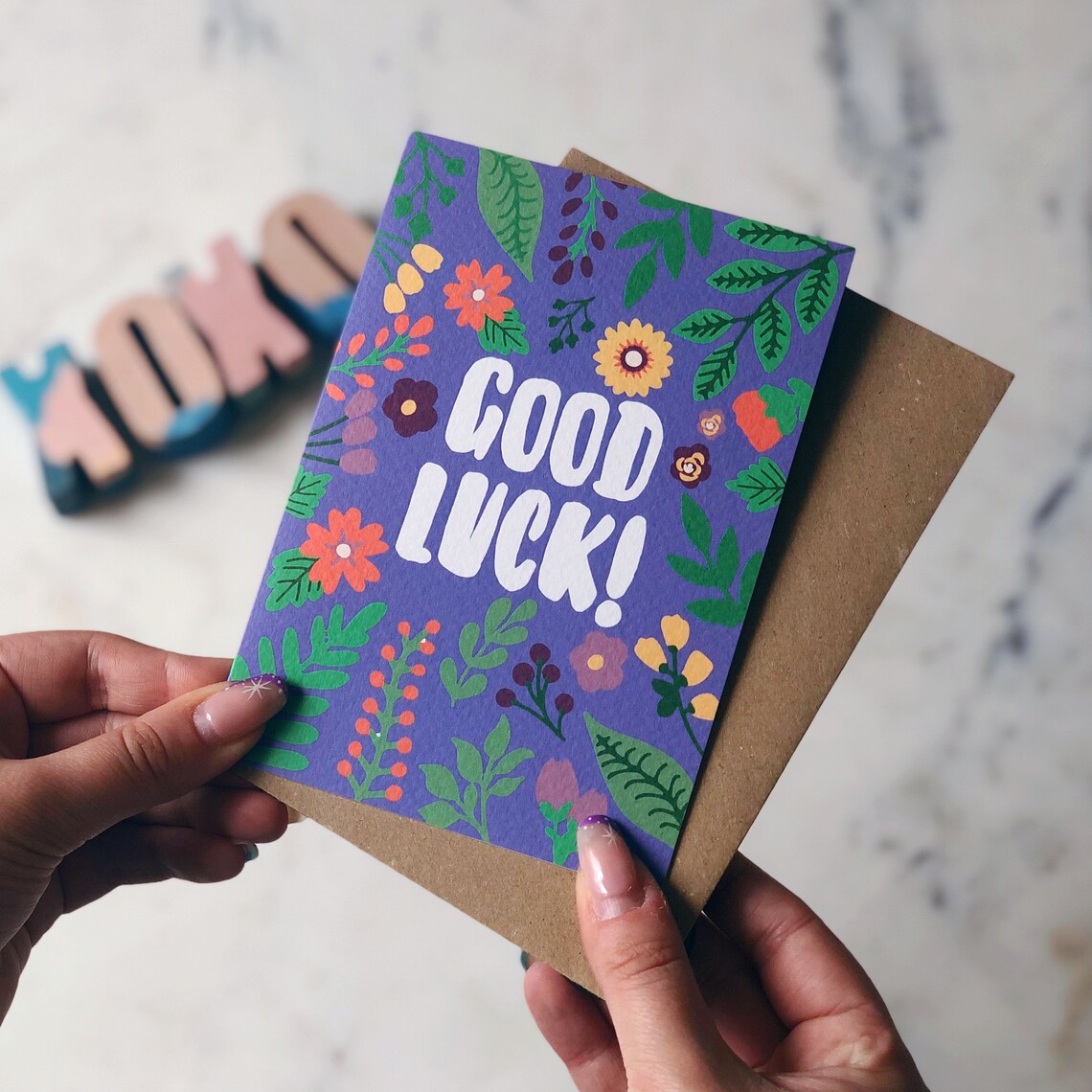Good Luck Card - Etsy UK